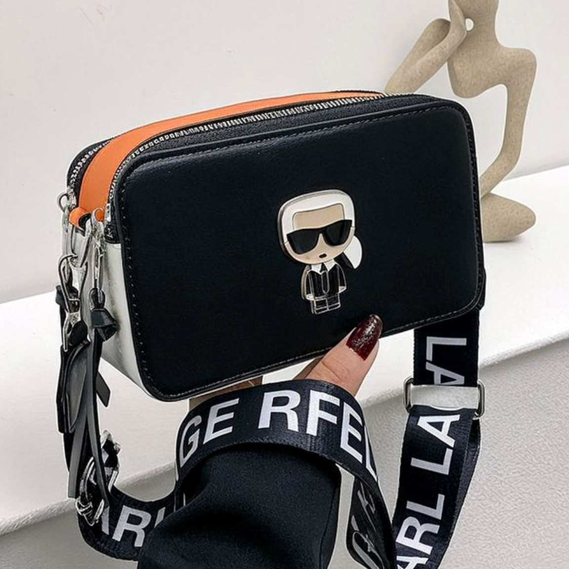 Karl Lagerfeld Camera Sling Bag