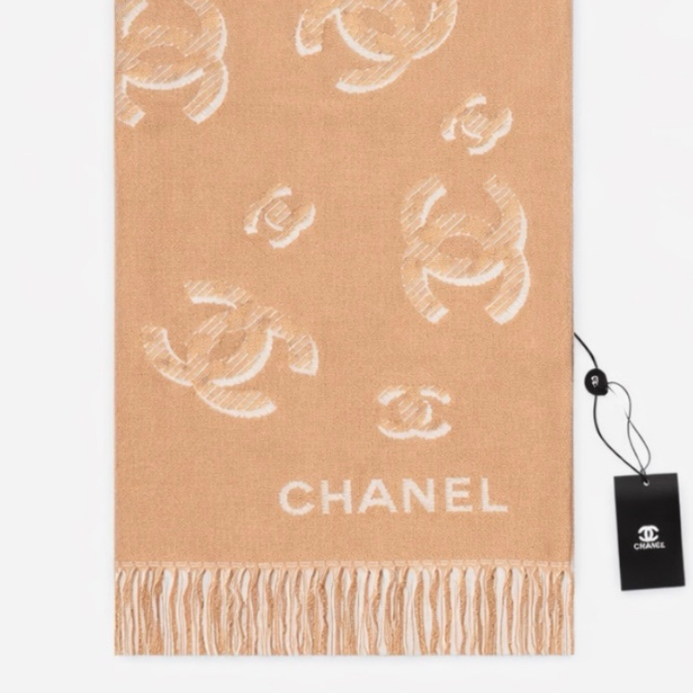 Chanel CC Cashmere Scarf