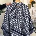 Christian Dior Oblique Jacquard Shawl/Poncho