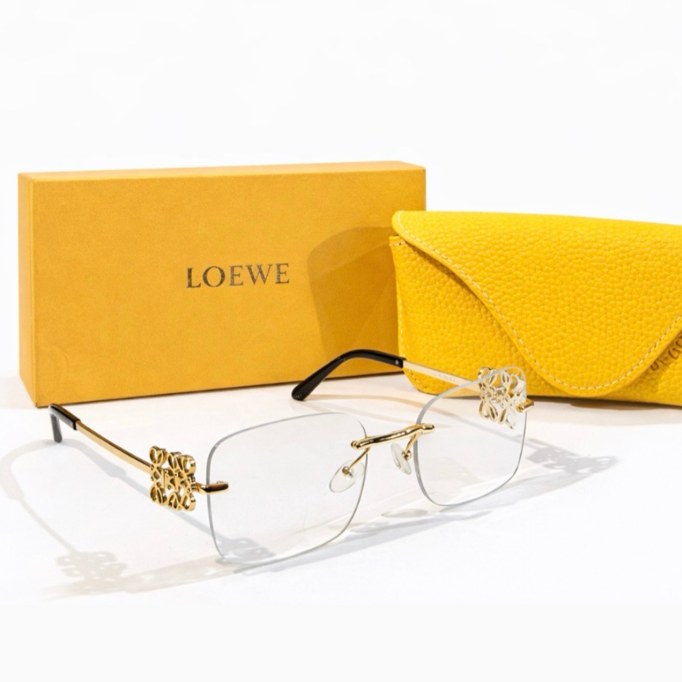 Loewe Anagram Rimless Optical Glasses